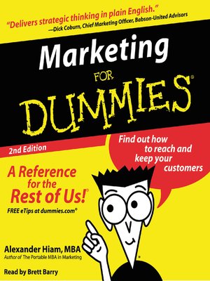 Marketing for Dummies - Audiobook